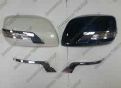 Накладка на зеркало. Toyota Land Cruiser, GRJ200, J200, URJ200, URJ202, URJ202W, UZJ200, UZJ200W, VDJ200 Toyota Land Cruiser Prado, GDJ150L, GDJ150W...