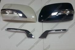 Накладка на зеркало. Toyota Land Cruiser, GRJ200, J200, URJ200, URJ202, URJ202W, UZJ200, UZJ200W, VDJ200 Двигатели: 1URFE, 1VDFTV