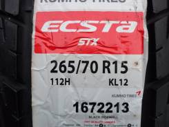 Kumho Ecsta STX KL12. Летние, 2014 год, без износа, 4 шт