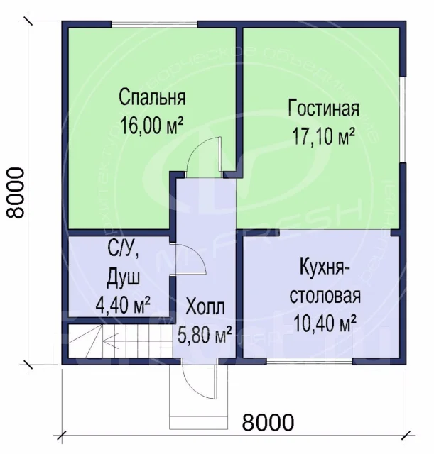 M-fresh Big Main room (������ ���������� ���� � ���������). 100-200 ��. �., 1 ����, 3 �������, ������ ����