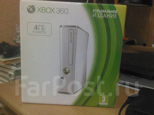 Microsoft Xbox 360 Slim 4Gb. ��� ����� �� ������ ����