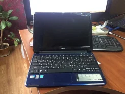 Acer Aspire One Happy2. 11.6", 1,3����, ��� 1024 ��, ���� 160���, WiFi, Bluetooth, ����������� �� 4��. ����