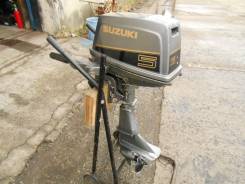 Suzuki. 5,00 л.с., 2х тактный, бензин, нога S (381 мм)