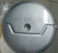 Чехол для запасного колеса. Toyota Land Cruiser Prado, TRJ125, RZJ120, LJ120, LJ125, KDJ125, TRJ120, GRJ120, KZJ120, GRJ125, KDJ120, RZJ125 Двигатели...