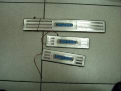 Накладка на порог. Toyota Land Cruiser Prado, GRJ150L, GRJ150W, GRJ150 Двигатель 1GRFE