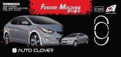Накладка C203 крыла AVANTE MD / ELANTRA / хром / Молдинг