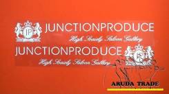 Наклейка кузов Junction Produce парные, белые - 2шт (Отправка по РФ)