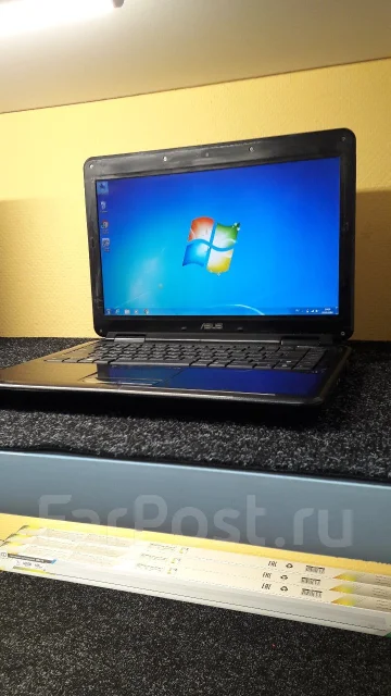 Asus K40. 14.1", 2,2����, ��� 4 ��, ���� 160���, WiFi: 1, ����������� �� 1��. ����