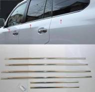 Молдинг стекла. Toyota Land Cruiser Prado, GDJ150L, GRJ151, GDJ150W, GRJ150, GRJ150L, GDJ151W, GRJ150W, GRJ151W. Под заказ