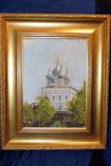 НХ, картина «Псков. Свято-Троицкий Собор», х. м., Россия, конец XIX в. Оригинал