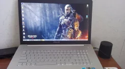 Asus N750JK. 17.3", 3,3����, ��� 8 ��, ���� 1 500���, WiFi, Bluetooth, ����������� �� 5��.