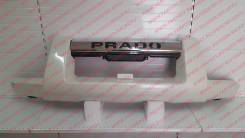 Накладка на бампер. Toyota Land Cruiser Prado, RZJ120W, KDJ120W, KDJ121W, VZJ121W, VZJ120W, VZJ125W, TRJ120W, GRJ120W, KDJ125W, RZJ125W, GRJ121W, TRJ1...