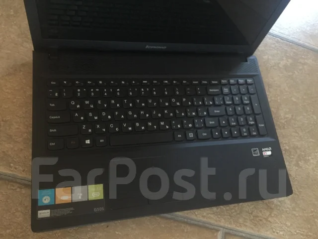 Lenovo G505. 15.6", 1,9����, ��� 4 ��, ���� 320���, WiFi: 1, Bluetooth: 1, ����������� �� 3��. ����