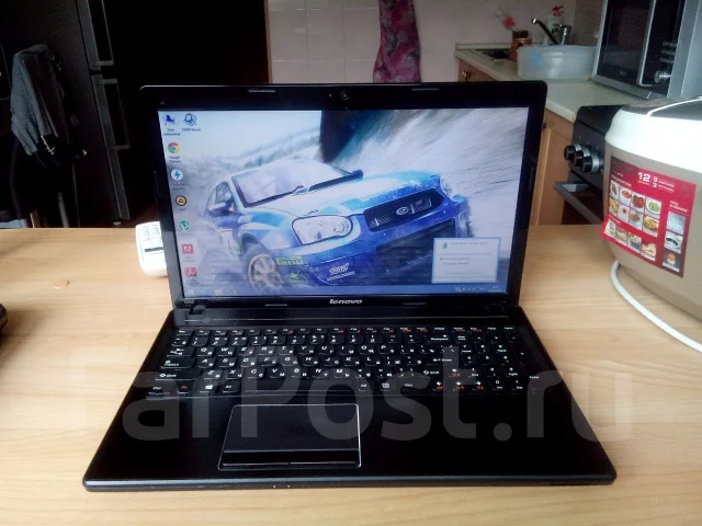 Lenovo G580. 15.6", 2,3����, ��� 4 ��, ���� 500���, WiFi: 1, Bluetooth: 1, ����������� �� 5��. ����