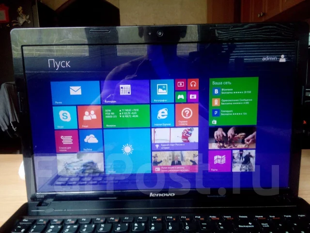Lenovo G580. 15.6", 2,3����, ��� 4 ��, ���� 500���, WiFi: 1, Bluetooth: 1, ����������� �� 5��. ����