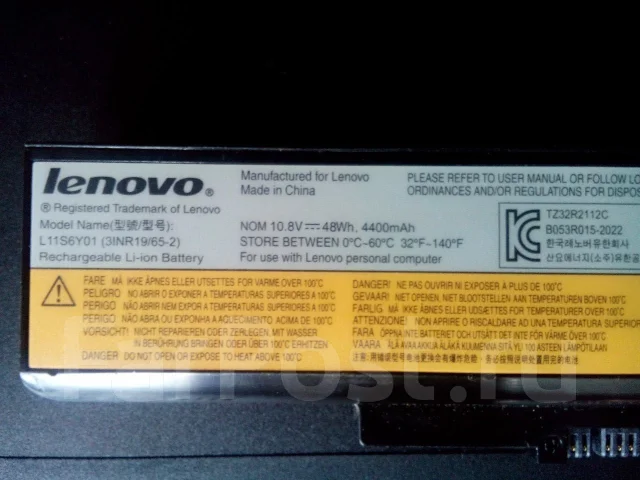 Lenovo G580. 15.6", 2,3����, ��� 4 ��, ���� 500���, WiFi: 1, Bluetooth: 1, ����������� �� 5��. ����