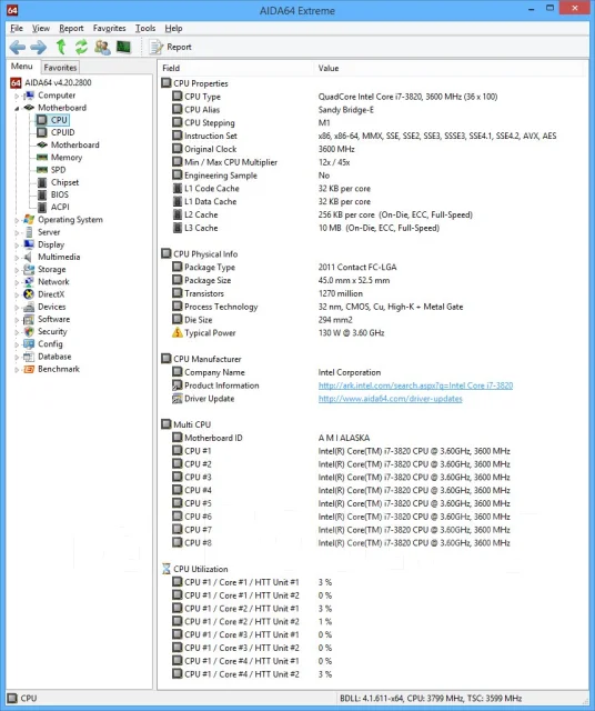 Intel Core i7-3820 ����