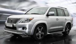 Накладка на бампер. Lexus LX570, URJ201, URJ201W