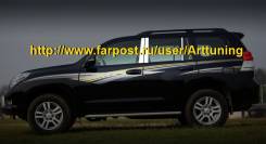 Накладка на стойку. Toyota Land Cruiser Toyota Land Cruiser Prado, GRJ150L, GRJ150W, GRJ150. Под заказ