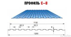 Листы профилированные.