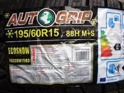 Autogrip Ecosnow. Зимние, без шипов, 2014 год, без износа, 4 шт