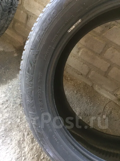 Bridgestone Turanza EL400. ������, 2010 ���, �/�, ����� 5 % ����