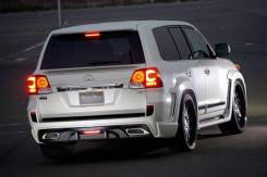 Спойлер на заднее стекло. Toyota Land Cruiser, UZJ200W, VDJ200, J200, URJ202W, GRJ200, URJ200, URJ202, UZJ200