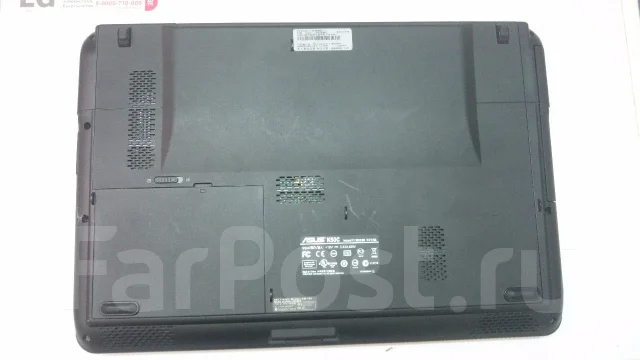 Asus K50C. 15.6", 1,2����, ��� 3072 ��, ���� 160���, WiFi: 1, ����������� �� 2��. ����