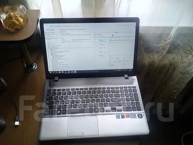 Samsung 350V5C-S06. 15.6", 2,3����, ��� 6 ��, ���� 1 000���, WiFi: 1, Bluetooth: 1, ����������� �� 4��. ����