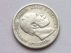 2 марки. Германия / Пруссия. 1876 C (Франкфурт). Серебро