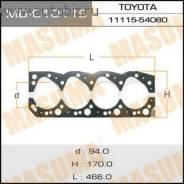 Прокладка головки блока цилиндров. Toyota: Cressida, Cresta, Hiace, Qualis, Hilux, Land Cruiser, Regius Ace, Land Cruiser Prado, Dyna, Toyoace, T.U.V...