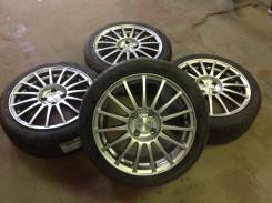 Колёса в сборе, диски promo rs Неро 4x98 r16+резина Toyo r16 195/45. 6.5x16 4x98.00, 4x100.00 ET38 ЦО 58,6 мм.