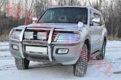 Кенгурятники. Mitsubishi Pajero Mitsubishi Montero, V60 Двигатели: 6G74, 6G75
