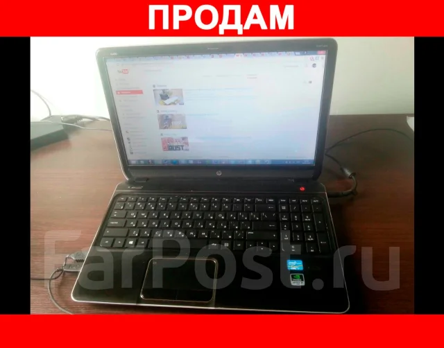 HP Envy dv6-7352er. 15.6", 2,4����, ��� 8 ��, ���� 912���, WiFi: 1, Bluetooth: 1 ����