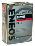 Eneos. Вязкость 80W-90