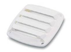 Вентиляционная решетка, белый пластик, 86mm(L) x 86mm(W) x 15mm(H)