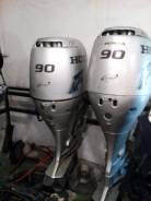 Honda. 90,00 л.с., 4-тактный, бензиновый, нога X (635 мм), Год: 2004 год