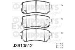 Колодка тормозная дисковая. Hyundai: ix35, Accent, Tucson, i20, i30, Verna, ix20 Kia cee'd Kia Sportage