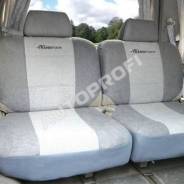 Чехлы TRANSFORM средний ряд 6 предметов 3 подголовника диван велюр под замшу MPV-005