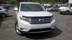 Дефлектор капота. Toyota Highlander, ASU40, GSU40, GSU40L, GSU45, GVU48 Двигатели: 1ARFE, 2GRFE, 2GRFXE