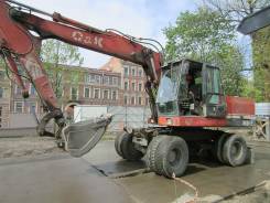 O&K. Колесный экскаватор 5, 0,80 куб. м.