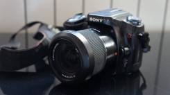 Sony Alpha DSLR-A100 Kit. 10 - 14.9 Мп, зум: без зума
