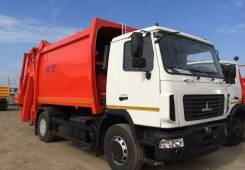 Коммаш КО-427-73. КО-427-73 на шасси МАЗ-5340В2-425 Мусоровоз (бк, с порталом, КПП-ZF)