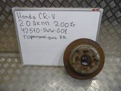 Honda CR-V Хонда СР-В 2.0 Акпп 2007г Диск тормозной задний. Honda CR-V Двигатель N22A2
