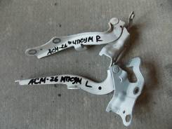 Крепление капота. Toyota Ipsum, ACM21, ACM21W, ACM26, ACM26W