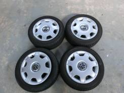 Продается комплект штампованных дисков с колпаками VW R14 #1340. 6.0x14, 4x100.00, ET43
