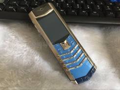 Vertu Signature. Новый, Серебристый, Синий