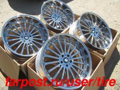3х составные кованые хром диски Bmw X6 R22 Vertice Design Prima classe. 10.0/11.5x22", 5x120.00, ET15/5, ЦО 72,0 мм.