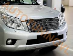Решетка радиатора. Toyota Land Cruiser, UZJ200W, VDJ200, J200, URJ202W, GRJ200, URJ200, URJ202, UZJ200 Toyota Land Cruiser Prado