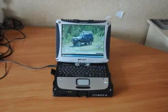 Panasonic Toughbook CF-18. 10.4", 1 200����, ��� 512 ��, ���� 60���, WiFi: 1, Bluetooth: 1, ����������� �� 2��. ����